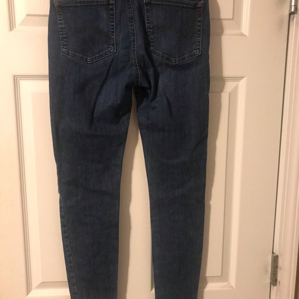Dickies Mid Wash Skinny Jeans Womens 6 Regular 5 Pocket - Picture 2 of 2